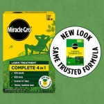 MiracleGro Evergreen Complete 4in1 Lawn Food 200 m2 Lawn Food Weed Moss Control Yellow